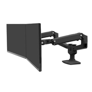 Ergotron LX-serien 45-245-224 monitorarm/stativ 68,6 cm (27") Skrivbord Svart