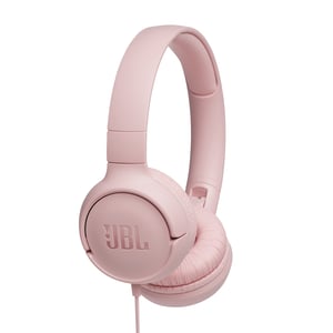 JBL Tune 500 Hörlurar med sladd, huvudbåge, musik, rosa