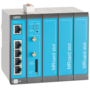 Insys Microelectronics MRX5 LTE ruter Fast Ethernet Niebieski, Szary