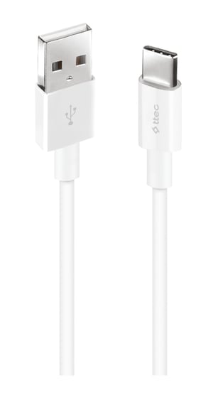 Ttec 2DK12B kabel USB USB 2.0 1,2 m USB C USB A Biały