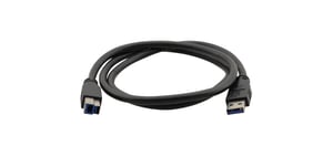 Kramer Electronics 6ft, USB 3.0-A to USB 3.0-B Cable, USB 3.2 Gen 1 (3.1 Gen 1), 1.8 m, USB A to USB B, Black