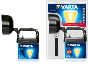 Varta 18660101421 Schwarz, Blau LED-Taschenlampe