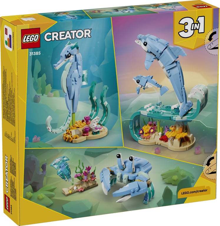 LEGO Creator Zwierzęta morskie: piękny delfin