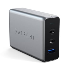 Satechi ST-TC100GM-EU ładowarka do urządzeń przenośnych Uniwersalne Szary Prąd przemienny Automatyczna