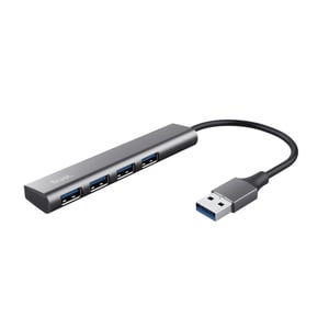 Trust Halyx USB 3.2 Gen 1 (3.1 Gen 1) Typ A 5 Mbit/s Svart, Grå