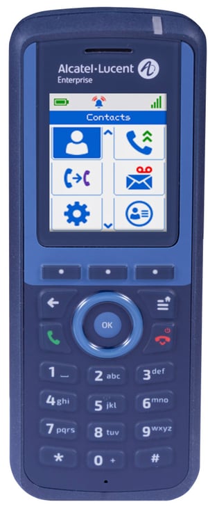 Alcatel-Lucent Enterprise Mobile 8254 Telefon w systemie DECT Niebieski