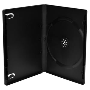 MediaRange BOX11-M CD-fodral DVD-fodral för 1 skiva Svart