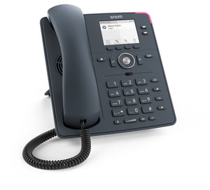 Snom D150 VoIP Phone, Gray, 2 Lines, TFT