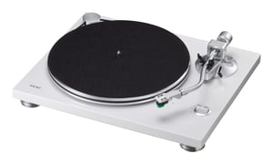 TEAC TN-3B-SE/WH Plattenspieler mit Riemenantrieb, weiß, manuell