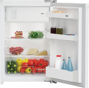 Beko B1854N Kühl-Gefrierkombination Einbaugerät 110 l Weiß