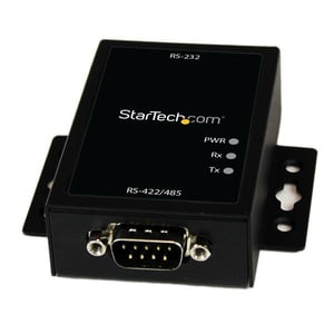 StarTech IC232485S RS-232 Serial Converter/Repeater/Isolator, Black