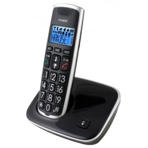 Fysic FX-6000 telefon Telefon w systemie DECT Nazwa i identyfikacja dzwoniącego Czarny