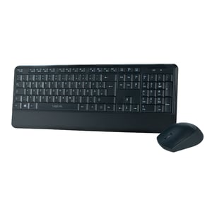 LogiLink ID0161 tangentbord Medföljande mus Universell RF-trådlös QWERTZ Tysk Svart