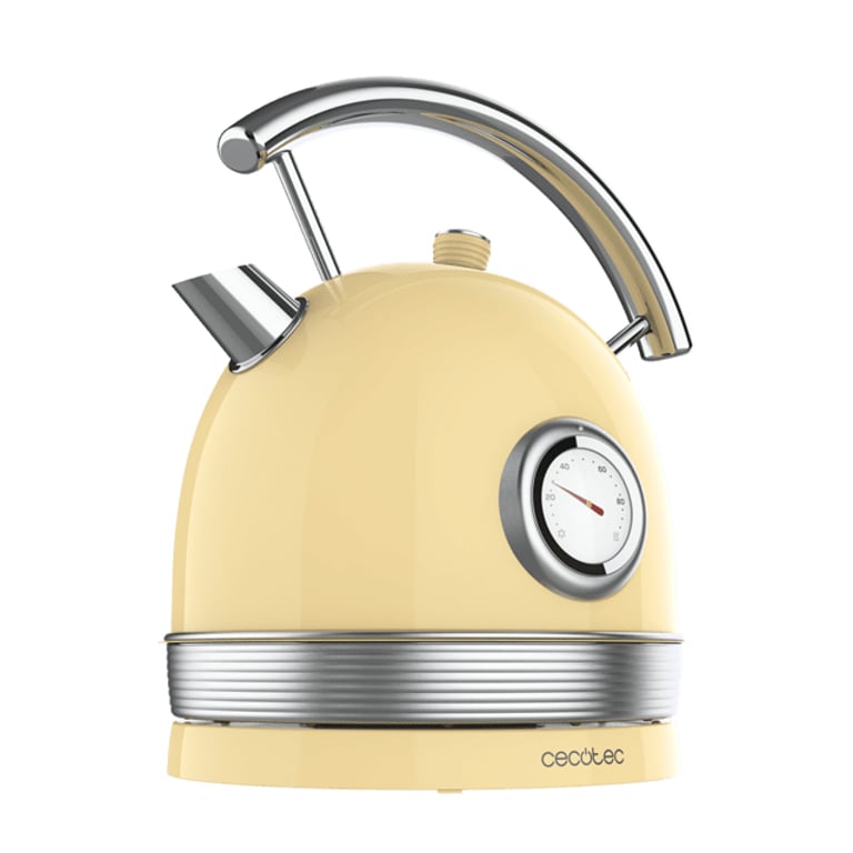 фото Електрочайник Cecotec ThermoSense 420 Vintage Yellow