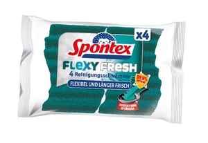 Spontex Flexy Fresh Schwamm Grün 4 Stück
