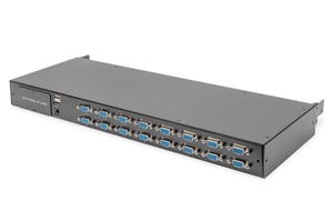 Digitus DS-72214 KVM-Switch, rackmontierbar, schwarz