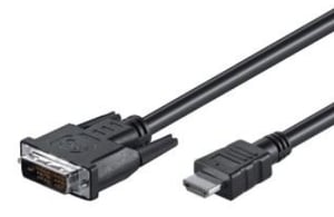 M-Cab HDMI/DVI-D cable, 2 m, black