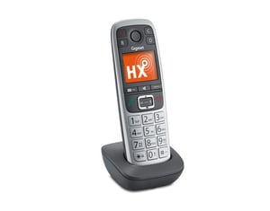 Gigaset E560HX Analog-/DECT-Telefon Name und Anrufer-ID Schwarz
