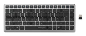 Kensington KB435 EQ Compact Multi-Device Keyboard with Rechargeable Battery