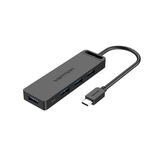 Vention TGKBB USB 3.2 Gen 1 (3.1 Gen 1) Type-C Hubs and Concentrators, 5000 Mbit/s, Black