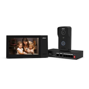 Dahua Technology DHI-VTO2111D-P-S3 videodörrtelefon 2 MP 17,8 cm (7") Svart