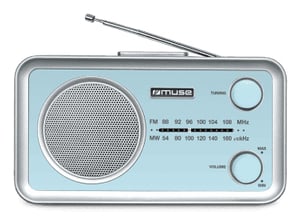 Muse MF-060 VB radio Przenośny Analogowy Niebieski