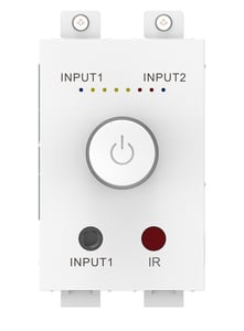 Vision TC3-AMP 2.0-Kanal-Audioverstärker. Weiß