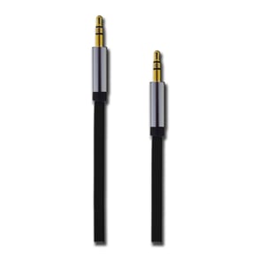 2GO 795100 kabel audio 1,5 m 3.5mm Czarny, Szary