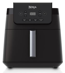 Ninja AF170EU Heißluftfritteuse, Einzelgerät, 6,2 l, 2000 W, Heißluftfritteuse, schwarz
