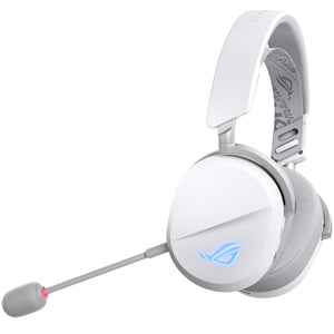 ASUS ROG Pelta Zestaw słuchawkowy Przewodowy i Bezprzewodowy Opaska na głowę Gaming USB Type-C Bluetooth Biały