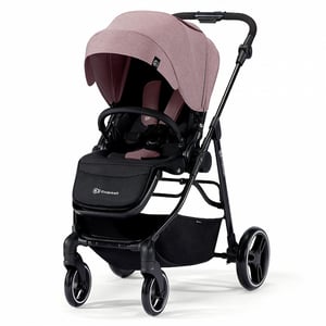 Kinderkraft VESTO Traditionell barnvagn med 1 sittplats. Rosa