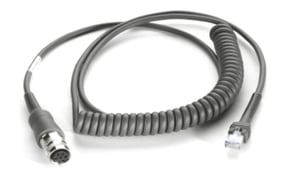 Zebra 25-71917-03R kabel równoległy Czarny 2,74 m