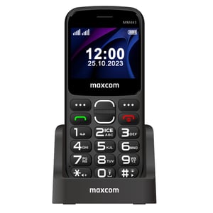 MaxCom Comfort MM443 4G 5,87 cm (2.31") 110 g Czarny Telefon funkcjonalny