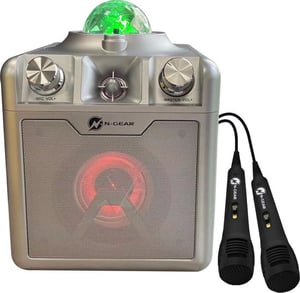 N-GEAR Disco Star 710g Głośnik imprezowy Srebrny 5 W