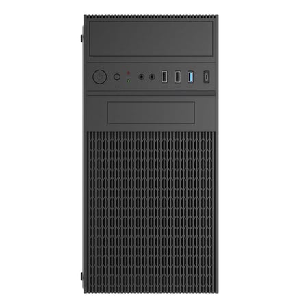 Akyga Obudowa Micro ATX AK19BK USB-C + USB 3.0 + 2x USB 2.0 czarna bez PSu Micro Tower Czarny