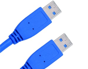 Jou Jye Computer A 1448 kabel USB USB 3.2 Gen 1 (3.1 Gen 1) 2 m USB A 5 Gbit/s Niebieski