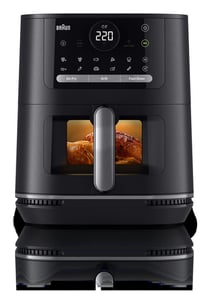 Braun HF5073 Einzelne 6 l Stand-Alone 2000 W Heißluftfritteuse Schwarz