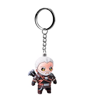Cenega The Witcher Geralt of Rivia Good Loot 3D Keychain