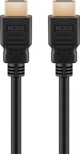 Goobay 41083 HDMI-Kabel 1,5 m, HDMI Typ A (Standard), 2 x HDMI Typ A (Standard), schwarz