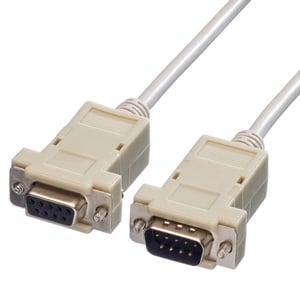 VALUE 11.99.6218 Beige Parallel Cable, 1.8 m, DB-9