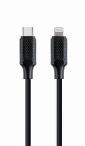 Gembird CC-USB2-CM8PM-1.5M 1.5 m Lightning Cable, Black