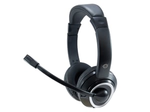 Conceptronic POLONA Wired Headset Headband Calls/Music USB Type-A Black