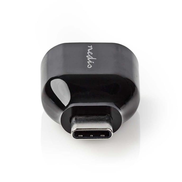 Nedis CCGB60915BK przejściówka do kabli USB C USB A Czarny