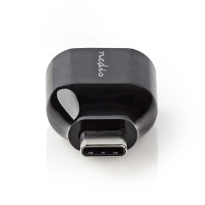 Nedis CCGB60915BK przejściówka do kabli USB C USB A Czarny