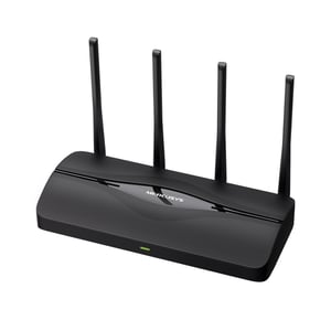 Mercusys MR27BE WLAN-Router mit 2,5-Gigabit-Ethernet, Dualband (2,4 GHz/5 GHz), schwarz