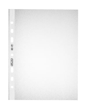 Herlitz 10468585 plastficka för A5-dokument, polypropen (PP), 100 st.