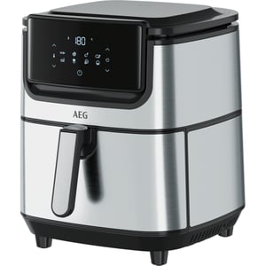 AEG AF6-1-6ST Single 5.4 L Standalone 1800 W Hot Air Fryer Black, Stainless Steel