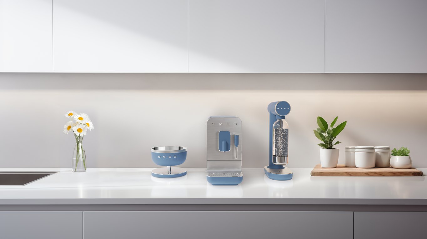 Smeg SKC01SBM saturator Plastik Niebieski