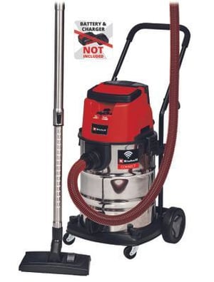 Einhell TP-VC 36/30 S Auto Solo 30 l Bęben próżniowy Suchy i Mokry 36 W