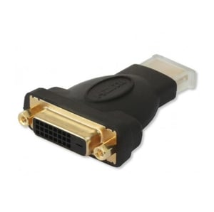 Techly IADAP-HDMI-606 Adapter für DVI-D-Kabel 24+1, schwarz